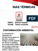 CARACTERÍSTICAS, CONTAMINACIÓN, Y CONTROL  DE LOS COMBUSTIBLES.