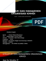 Struktur Dan Manajemen Organisasi Kmhdi