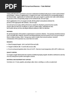 Tube Agglutination Grading Method | PDF