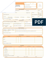 Solicitud de Empleo - Formato Con Campos Rellenables PDF