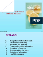 Introduction and Early Phases of Market Research: 1-1 © 2007 Prentice Hall