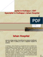 ENT Hospital in Kolhapur - ENT Specialist in Kolhapur - Ishan Hospital