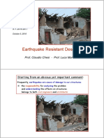 Earthquake Resistant Design: Prof. Claudio Chesi - Prof Luca Martinelli