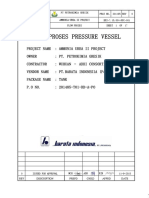 Flow Proses Pressure Vessel: Pt. Adhi Karya (Persero) TBK