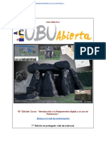 Guía Didáctica #Curso Online Introducción A La #Fotogrametría Digital y Patrimonio 10 Ed. #UBU