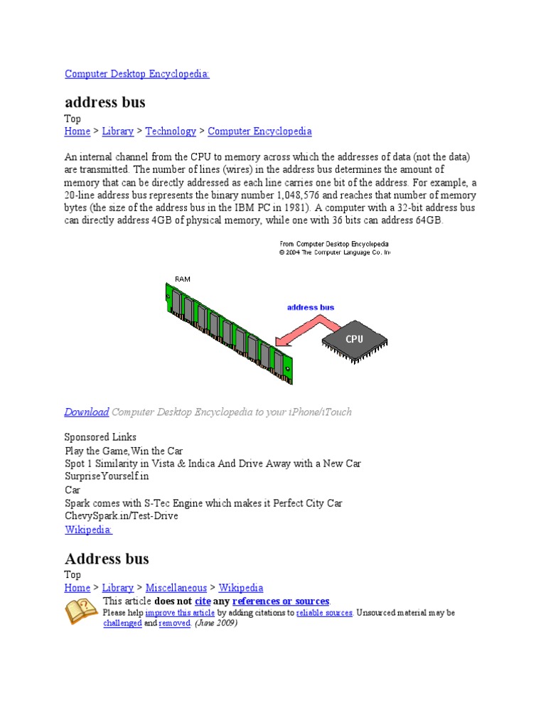 Data Bus Size | PDF | Computer Architecture | Electrical Engineering