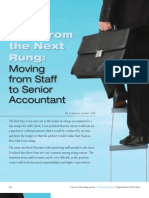 View From The Next Rung - Moving From Staff To Senior Accountant