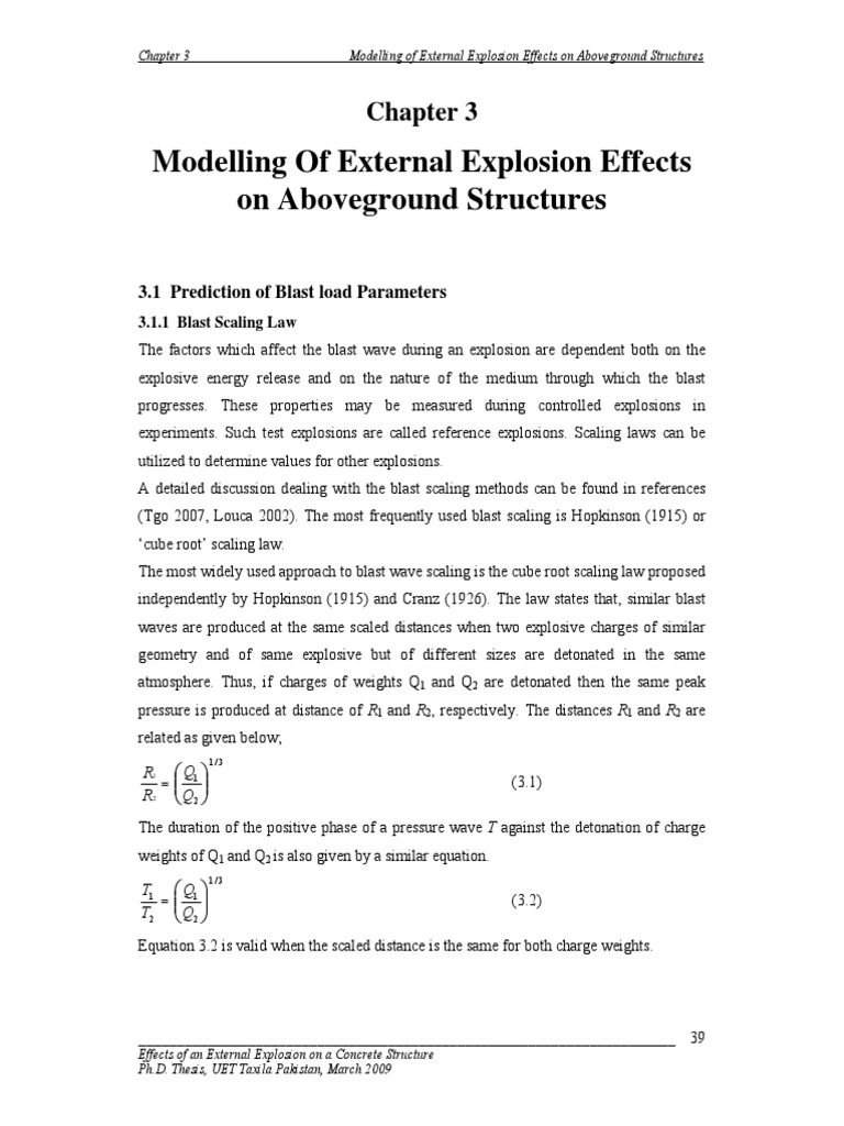 Efecto de Explosiones | PDF | Explosive Material | Explosion
