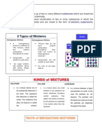 Substances: Homogenous Mixture Heterogeneous Mixture