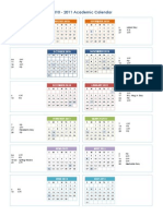 PD and CPT Dates For 2010-11