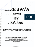 New KV - Rao Core Java