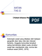 Keperawatan Komunitas 2