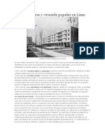 Barrios Obreros y Vivienda Popular en Lima