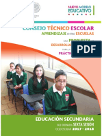 Fase Ordinaria SEXTA SESIÓN, ciclo escolar 2017-2018