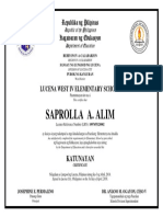 Diploma - 2018