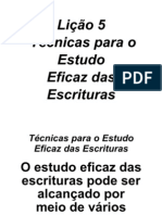 Técnicas para o Estudo Eficaz