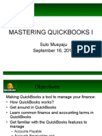 Mastering Quick Books I