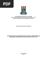 ESTEREOTIPAÇÃO DOS HOMOSSEXUAIS PELA MÍDIA CINEMATOGRÁFICA BRASILEIRA