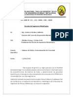 Informe Nro 4 (Determinacion de Bolas, Determinacion de La Gravedad Especifica) (Medina Arones Cristian Erick) Lll Ciclo