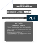 Carreiras Internacionais - Simulado 2018.1 - PRIMEIRA ETAPA