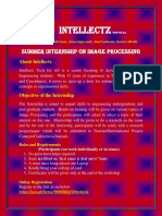Summer Internship On Image Processing Intellectz11
