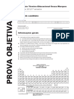 2012 Souza Marques Prova PDF