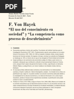 Von Hayek