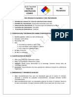 Yeso Construccion Hoja de Seguridad PDF