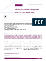 387 - La Diagnostica Molecolare in Allergologia