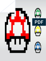 FreeVector Super Mario Mushrooms