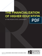 The Financialization of Higher Education at Michigan State University