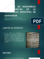 Litoteca Nacional: centro de información e investigación geológica