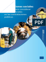 [2011] Comision Europea. Adquisiciones Sociales, una guia para considerar aspectos sociales en las contrataciones públicas