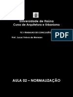 Aula 04 Normalização