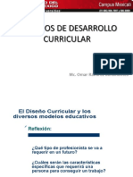 Modelos de Desarrollo Curricular