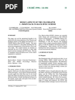 CIGRÉ 1996: 14-104 O: Design Aspects of The Chandrapur 2 500Mw Back-To-Back HVDC Scheme