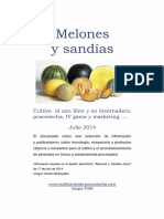 Info Melon y Sandia 2014