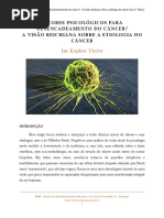 (Artigo PDF) Etiologia Cancer Reich (Isa K. Vieira)
