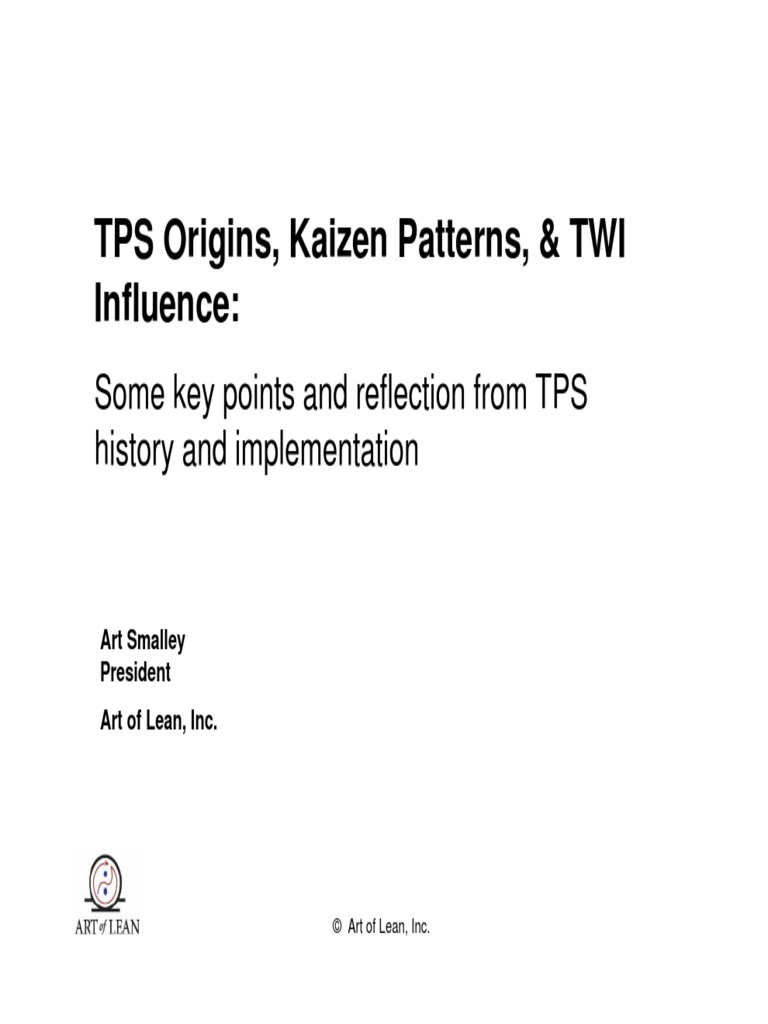 Twi Summit 2008 Pdf Lean Manufacturing Production And Manufacturing