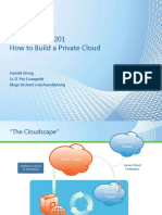Private Cloud 201 How to Build a Private Cloud