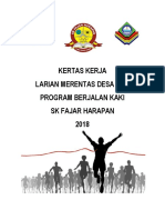 Kertas Kerja Larian Merentas Desa & Program Berjalan Kaki