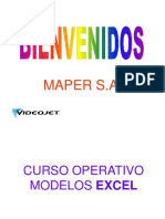 Curso VideoJet Excel Operativo