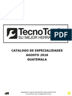 Catalogo 2016 Tecno Tools