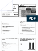 Evlauaciones de Impacto Experimentales