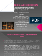 Evolución histórica del derecho penal