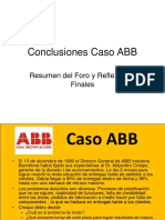 Caso ABB - Análisis y conclusiones