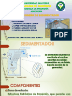 Diseño de Sedimentador