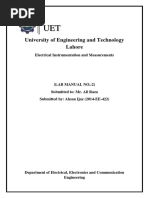 Intrumentation Lab#2