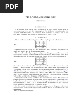 15 Puzzle
