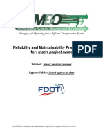 Reliability and Maintainability Program Plan Template